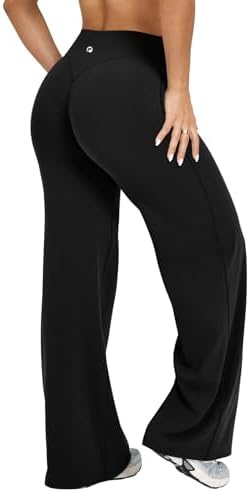 OQQ Yoga Pants Women Casual Soft Straight Leg Bottoms