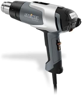 Steinel HG 2320 E Professional Heat Gun, LCD-Display, 1600 W Brushless Motor, Hot Air Gun, Variable Temperature and Airflow