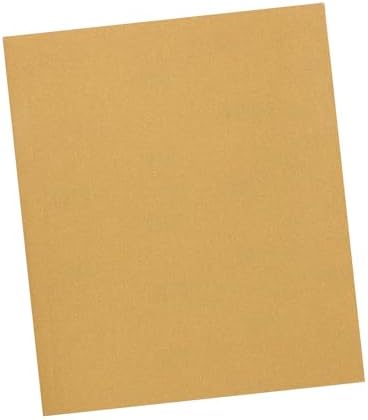 1 Pcs 220 Grit Sandpaper 9 x 11 Inch Sand Paper Alumina Gold