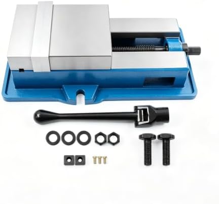findmall Accuracy Mill Vise Without Base 6 X 5-1/2" for Milling Shaping and Drilling Machines