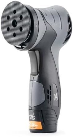 ShineMate EB213 10.8 Volt Cordless Mini Rotary Polisher Kit | Precision Correction for Tight Areas | Brushless Direct Drive Torque | Battery Charger Case Included | 6 Speed 700 to 2500 RPM | 3 Inches