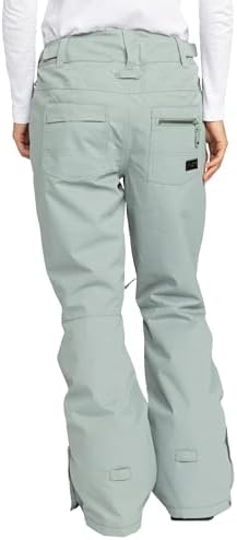 Roxy Women's Nadia Ski Pant – 10K Waterproof, Insulated, PFAS-Free, Adjustable Waist & Snow Gaiters