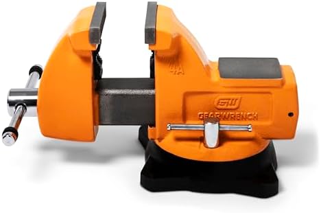 GEARWRENCH 4" Mechanic's Bench Vise with Anvil | GWBVA4