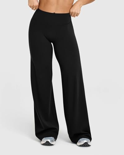 OQQ Yoga Pants Women Casual Soft Straight Leg Bottoms