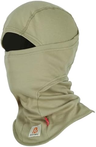 BOCOMAL FR Balaclava with Face Mask 7oz Midweight Arc Rated NFPA2112 CAT2