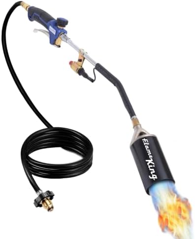 Flame King YSN340K 340,000 BTU Propane Torch Weed Burner with 10-ft Hose