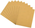 10 Pcs 400 Grit Sandpaper 9 x 11 Inch Sand Paper Alumina Gold