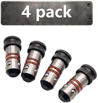 Teche 5/8" Quick-Release Ball Lock Pins for Modular Welding Fixture Tables (4-Pack)