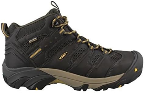 KEEN Utility Men's Lansing Mid Height Steel Toe Waterproof Work Boots