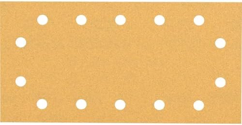 Bosch Professional 50x Expert C470 Sandpaper (for Hardwood, Paint on Wood, 115x230 mm, Grit 100, Accessories Orbital Sander)