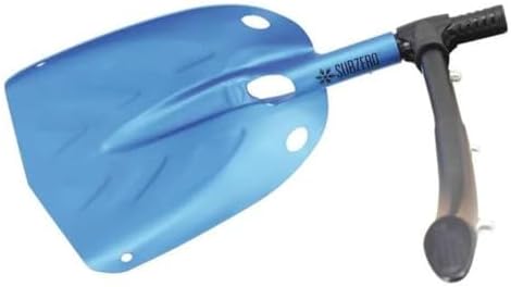 SubZero 17222 Collapsible Snow Shovel, Light Weight Aluminum Snow Shovel for Car, Emergency Shovel for Driveway and Car (pack of 1)