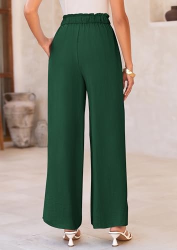 PRETTYGARDEN Women's Palazzo Wide Leg Work Dress Pants
