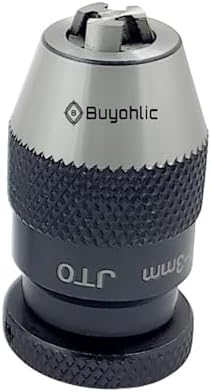 Buyohlic JT0 Micro Precision Drill Feed Quill – Sensitive Manual Feed Control, 0.3–4.0 mm Capacity, For Milling Machine & Lathe Drilling (Only Keyless Chuck)