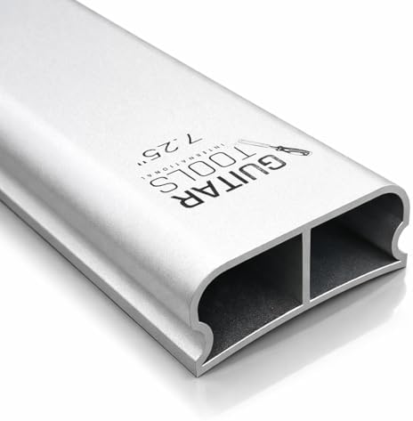 GTI Aluminum Radius Sanding Block For Fretboards - 450 mm Long - 7.25” ALU450-7.25