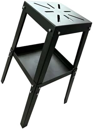 Mount Vise and Grinder Floor Pedestal/Bench Top Grinder Stand, 500-pound Weight Capacity