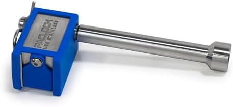 PACLOCK's UCS-80A-450 Trailer Hitch Lock, 1/2” Pin for 4” Receivers, High Performance 6-Pin Cylinder, One Lock Keyed to a Number U-Pick! w/ 2 Keys, Black