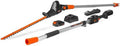 WEN 20V Max Cordless 20-Inch Hedge Trimmer Pole Saw with 14.6-Foot Reach, 2Ah Battery and Charger (20825)