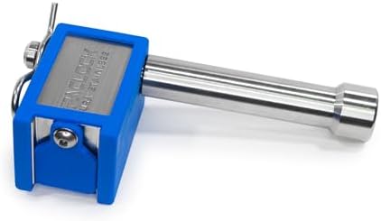 PACLOCK's 80-Series Trailer Hitch Lock, Standard Rekeyable (SR), 325" Pin, Keyed Alike U-Pick!, 304 Stainless Steel