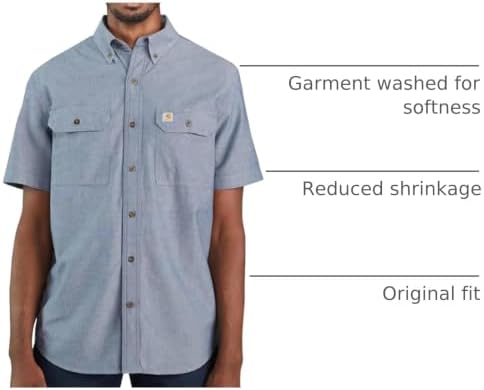 Carhartt Men's 104369 Loose Fit Midweight Shirt