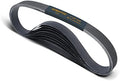 POWERTEC 1x30 Sanding Belts, 10PK, 400 Grit Silicon Carbide 1 x 30 inch Sanding Belts for Belt Grinder, Belt and Disc Sander, Knife Sharpening, Woodworking, Metalworking (457400)