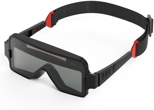YESWELDER True Color Auto-Darkening Welding Goggles, 2-Sensor View