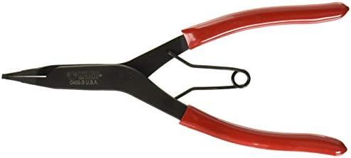 Wilde Tool G409.B Angle Tip Lock Ring Pliers, 9 inch with Black Oxide Finish