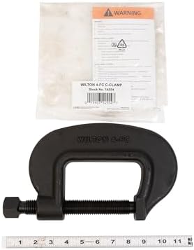 Wilton Brute Force C-Clamp, 4-1/2" Opening, 2-7/8" Throat, 20000 Lbs. Clamping Force (Model 4 F.C.)