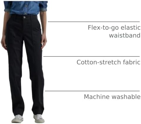 Lee Women's Ultra Lux Comfort with Flex-to-go Utility Pant