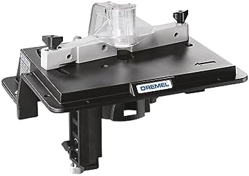 Dremel 231 Portable Rotary Tool Shaper and Router Table - Woodworking Attachment - Perfect for Sanding, Shaping, and Trimming Edges, Rotary Tool Accessories
