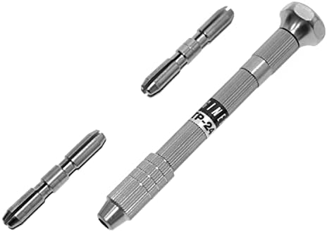 ENGINEER TP-24 PIN Vise, Single end with Swivel Head with 2 pcs. of Double-Headed collets, Made in Japan