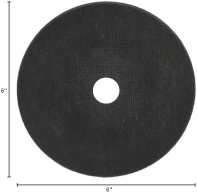 Mercer Industries 630040 - 6" x .045 x 7/8" Type 1 ZSPEED Zirconia Cut-Off Wheels for Stainless Steel (25 pack)