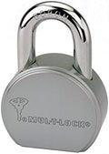 Mul-T-Lock Junior TSR Heavy Duty Round Body Padlock - Non Key Retaining- 7/16" Shackle (1" Inch Clearance)