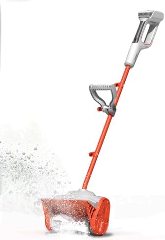 Litheli Cordless Snow Shovel, 13-Inch Battery-Powered Snow Blower with 4.0Ah Battery, Easy to Use Snow Thrower for Driveways, Sidewalks, Decks & Patios