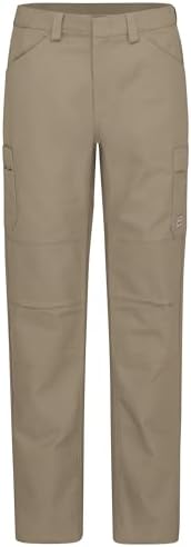 Red Kap Men's Performance Shop Pant - Double Knee Work Pants, Regular Fit, Concealed Zippers for Scratch Protection