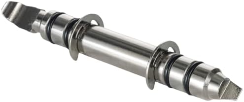 ASWG001 Wheel Clamp Locator Pins, 137mm Dually and Wide-Offset Length, 4-Piece Reversible Set, Nickel-Plated Iron, DIY Wheel Alignment