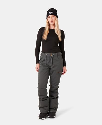 Roxy Women's Nadia Ski Pant – 10K Waterproof, Insulated, PFAS-Free, Adjustable Waist & Snow Gaiters