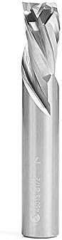 Amana Tool - 46013 CNC Solid Carbide Compression Spiral 3 Flute x 1/2 Dia x 7/8 x 1/2"