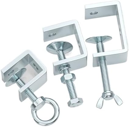 c-clamp Galvanized Carbon Steel Tiger Clamp Multiple Shapes Open Height 20-130MM Thickened Material Fixed Fixture Clamping Device(Outer Hexagonal 45)