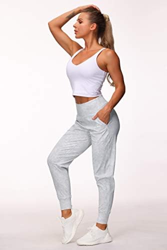 THE GYM PEOPLE Women's Workout Joggers Pants Lightweight Lounge Leggings