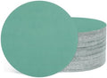 50Pcs Sanding Discs 6In 240Grit Hook and Loop Sandpapers Green