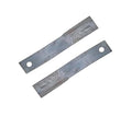 2 Replacement Woods Rotary Cutter Blade 25.25" Long x 4" x 0.5" w/ 1.5" Hole CCW