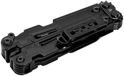 SOG PowerAccess Well-Rounded One-Handed Lightweight Daily Pocketable Stainless Steel Multi-Tool for Backcountry| 18 Tools, Black