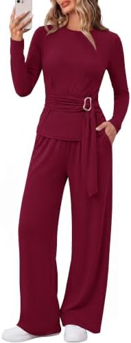 BTFBM 2 Piece Sets For Women Fall Outfits Lounge Set Business