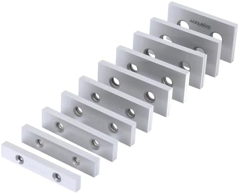 Accusize Precision Parallel Set 1/8 in x 3 in, 10 Matched Pairs