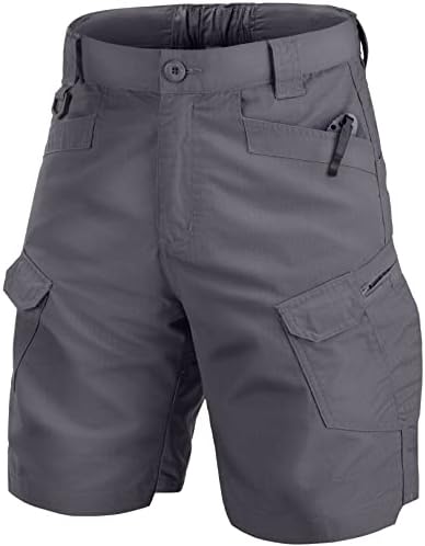 Mens Work Shorts Cargo Tactical Outdoor Wear Resistant Hiking Tool Shorts