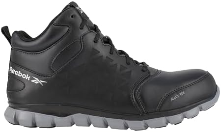 Reebok Work Mens Sublite Cushion Electrical Alloy Toe Work/Duty - Black