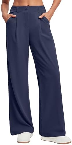 Ewedoos Wide Leg Dress Work Pants for Women Business Casual Office Outfits
