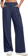 Ewedoos Wide Leg Dress Work Pants for Women Business Casual Office Outfits