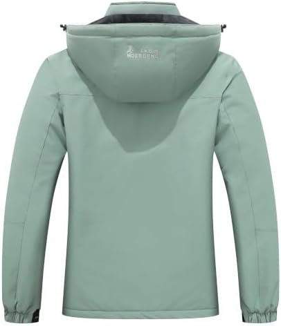 MOERDENG Women's Ski Jacket Warm Winter Coat Snowboarding Jacket