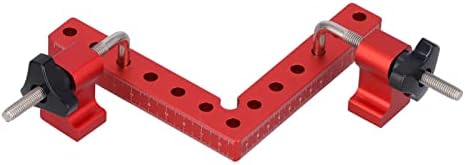 Woodworking, 90° Positioning Square, Durable Device for Accurate Right Angle Measurement for Boxes, Photo Frame, Aluminium Alloy (140 mm)